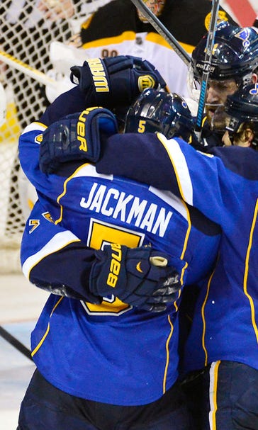 Blues in strong position coming out of break